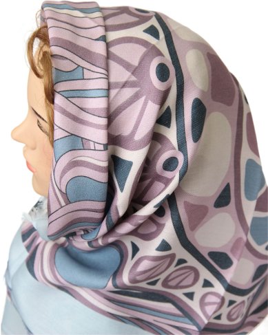 Утварь и подарки Платок (80% шерсть, 20% вискоза, 100 х 100 см)