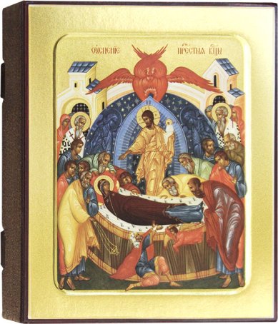 Иконы Успение Пресвятой Богородицы, икона на дереве 125 х 160 мм
