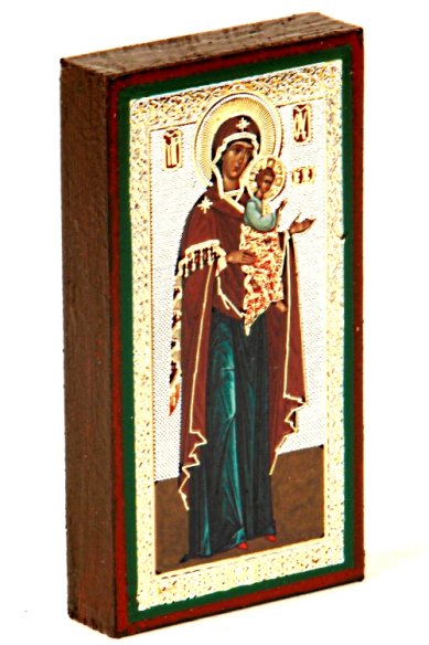 Иконы Косинская икона Божией Матери на дереве (5х9 см, Тиль)