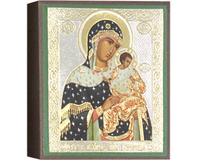 Иконы Коневская икона Божией Матери (6 х 7 см)