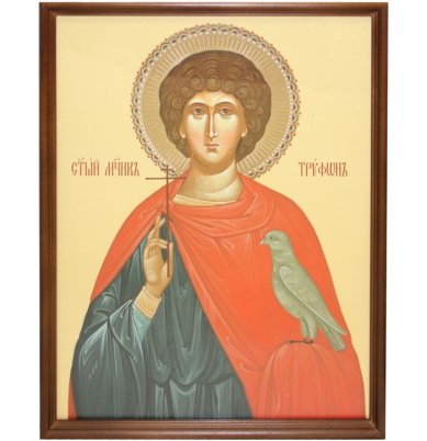 Иконы Трифон мученик икона (32 х 42 см, Софрино)