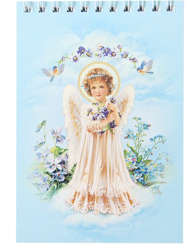 Утварь и подарки Блокнот с ангелом (10 х 14,5 см)