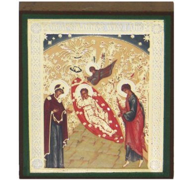 Иконы Недреманное Око Господне икона, литография на дереве (6 х 7 см)