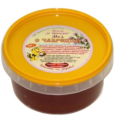Натуральные товары Мед с чабрецом  (300 г)