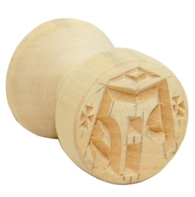 Утварь и подарки Печать для просфор «Агничная» деревянная (диаметр 3 см)