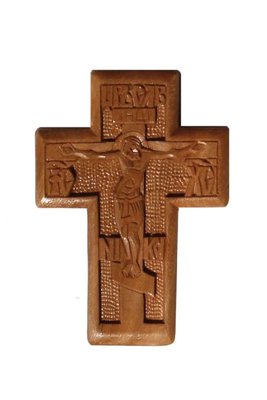 Иконы Крест параманный, пластик (4,5 х 6,5 см)