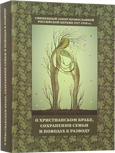 Книги Священный Собор Православной Российской Церкви 1917-1918 гг. о христианском браке, сохранении семьи и поводах к разводу