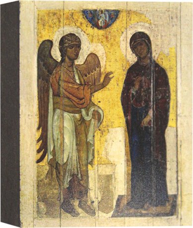 Иконы Благовещение Пресвятой Богородицы, икона 85 х 105 мм