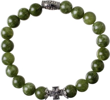 Утварь и подарки Четки-браслет 20 зерен из камня «Кварц»