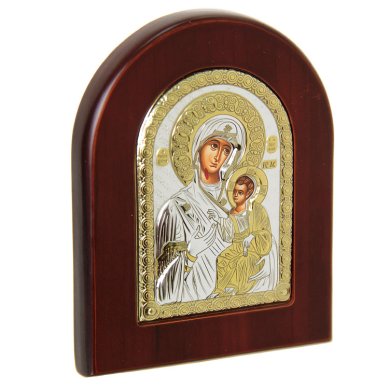 Иконы Иверская, греческая икона Божией Матери, 7 х 9 см