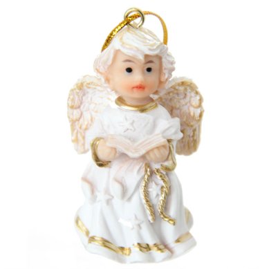 Утварь и подарки Фигурка Ангела к книгой