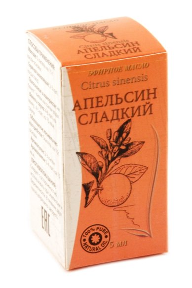 Утварь и подарки Эфирное масло «Апельсин сладкий» (5 мл, Крым Дар)